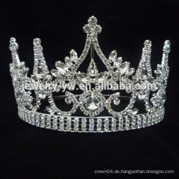 Handgemachte Braut-weiße Perlen-Hochzeits-Braut-Tiara